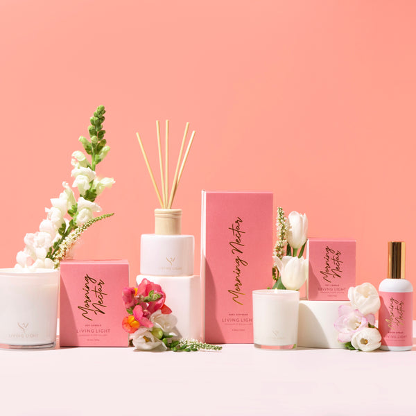 Discover Our Latest Scents Morning Nectar Living Light Living