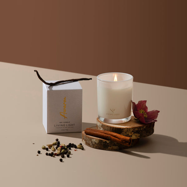 NZ Made Soy Candle. 100% soy wax. | Mini Awaroa by Living Light