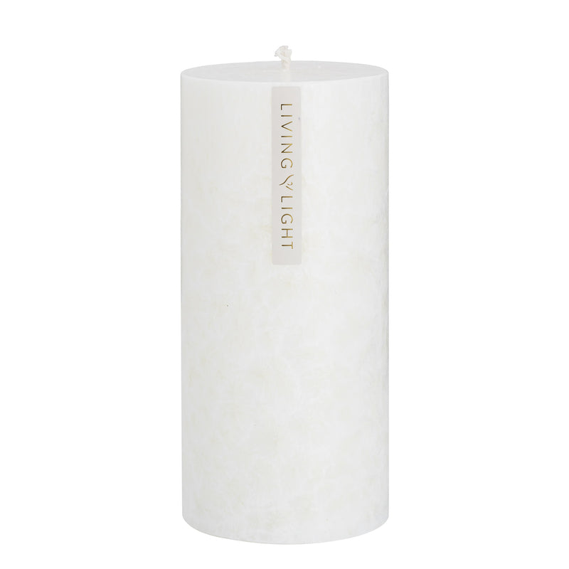 Pinot Blanc Pillar Candle (White) Large