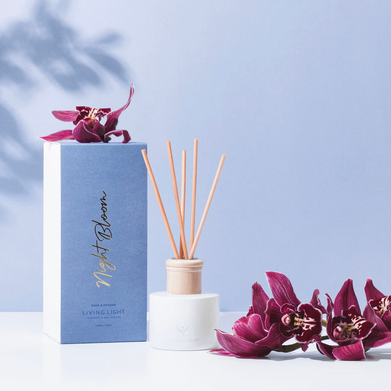 Night Bloom scented reed diffuser | Living Light