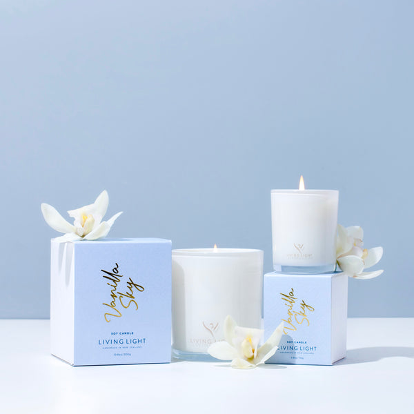 Vanilla soy candle | Living Light