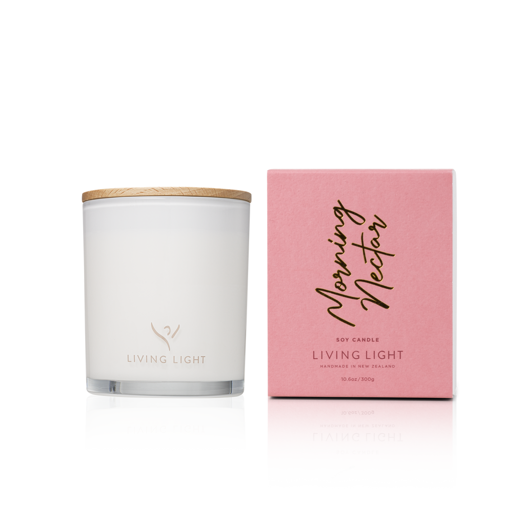 Morning Nectar Scented Candle Living Light Living Light Candles