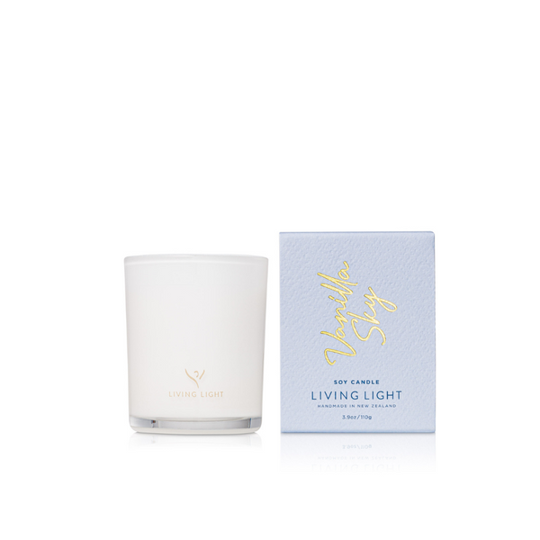 Vanilla scented mini soy candle | Living Light candles