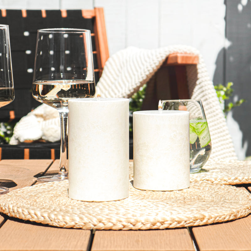 Bug Repellant Pillar Candles
