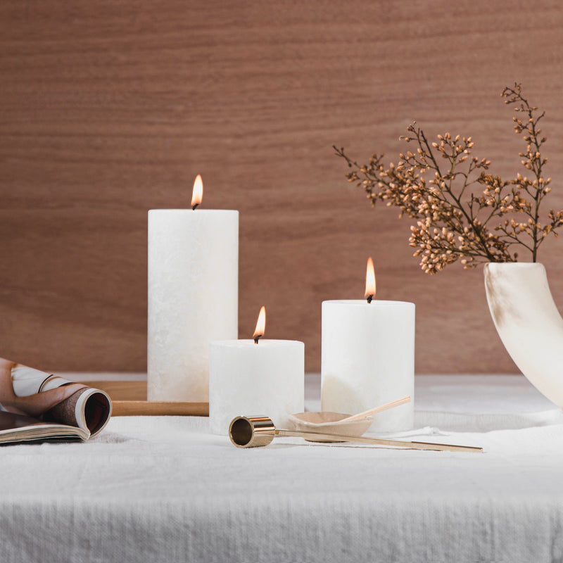 Pinot Blanc Pillar Candle Large