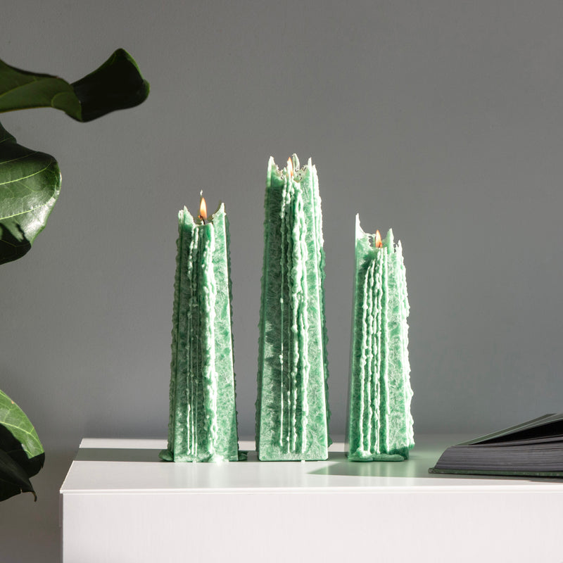 festive icicle candles nz made | living light 