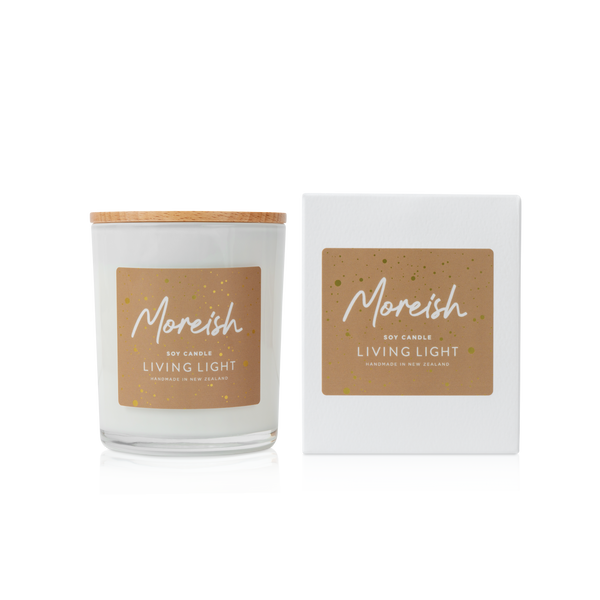 Caramel Scented Candle - Moreish by Living Light