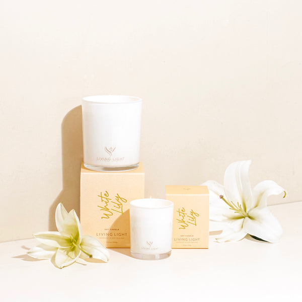 White Lily Soy Candle Mini