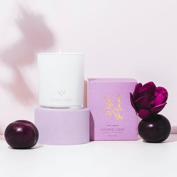 Wild Plum Soy Candle Large