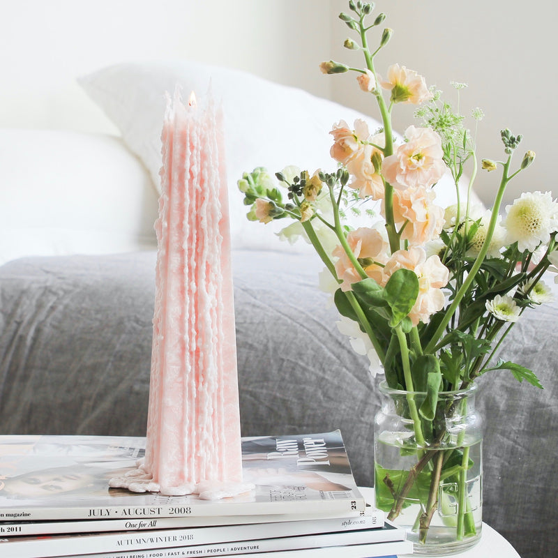 Boxed Icicle Candle | Peony Rose | Living Light