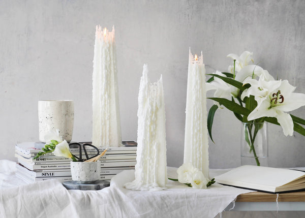 Boxed Icicle Candle | Pinot Blanc | Living Light