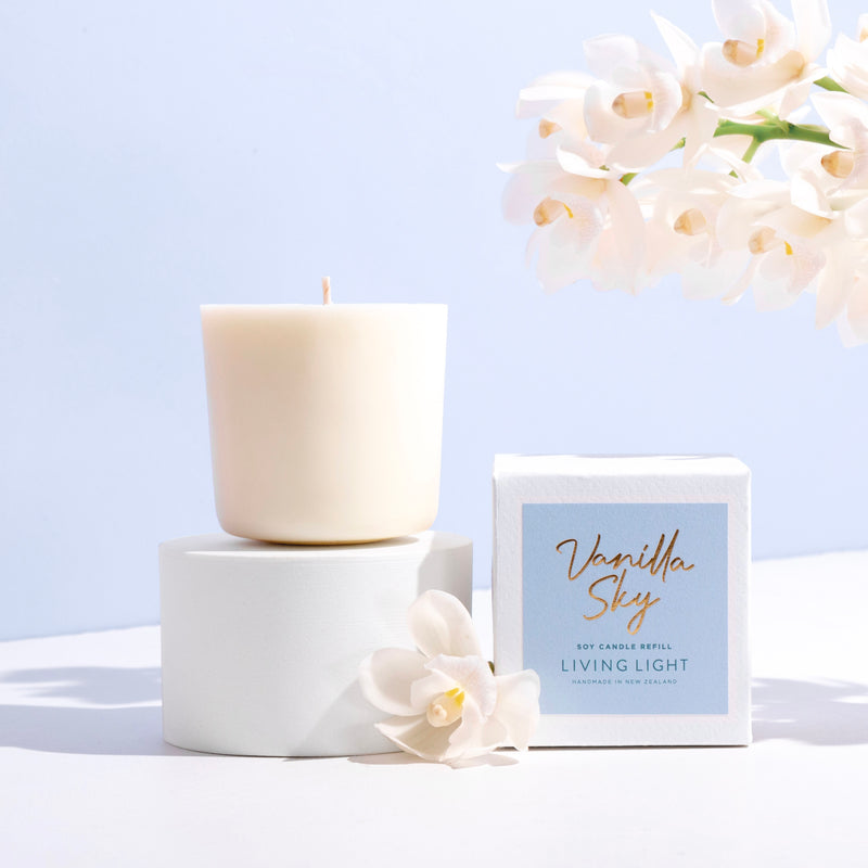Vanilla Sky Soy Candle Refill - Large
