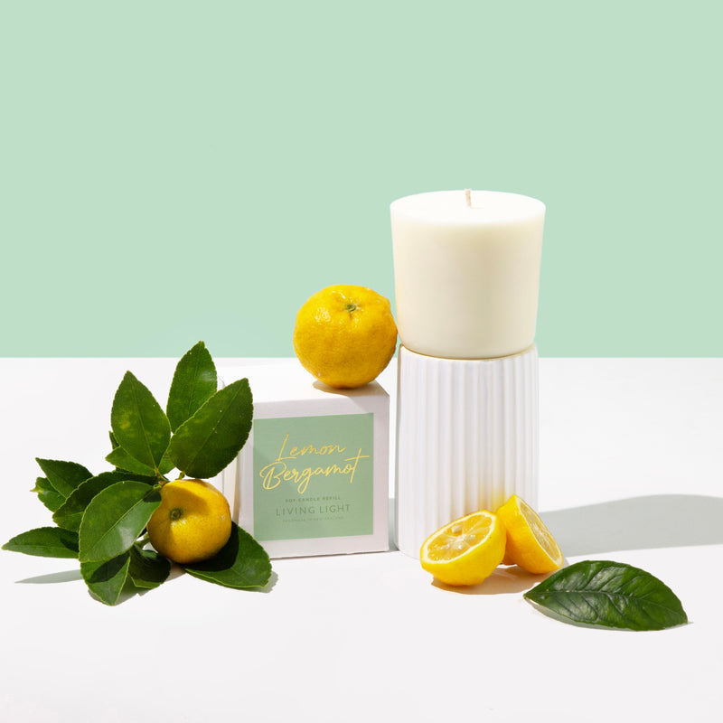Lemon Bergamot Soy Candle Large