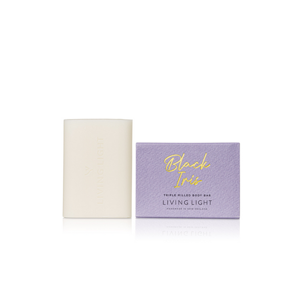 black iris body bar made in nz | Living light