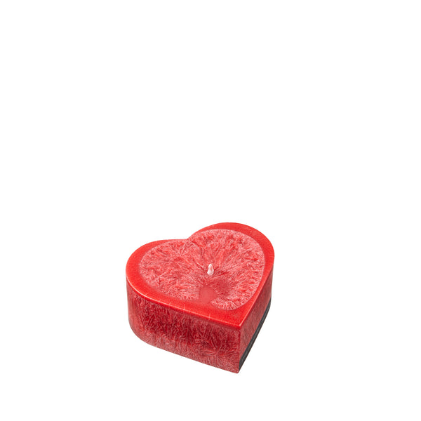 Pohutukawa Heart (Red) Candle - OUTLET