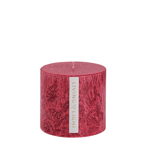 Pohutukawa Pillar Candle (Red) Small