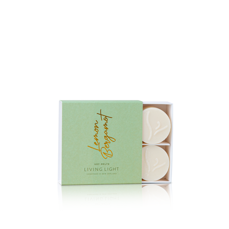 Lemon Bergamot Soy Melts Box of 4