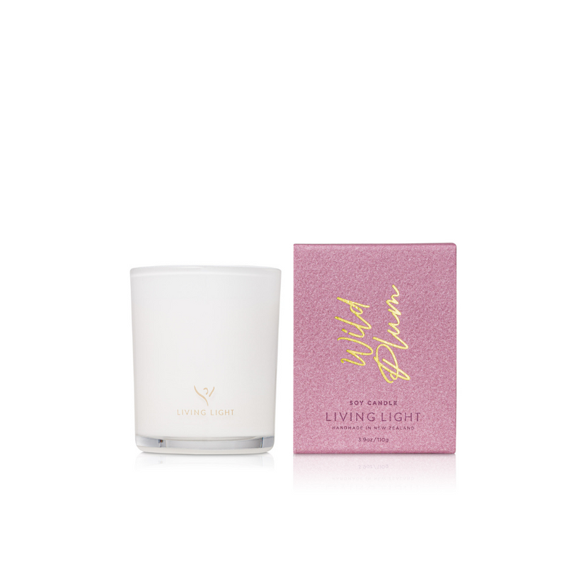 Wild Plum Scented Candle | Living Light
